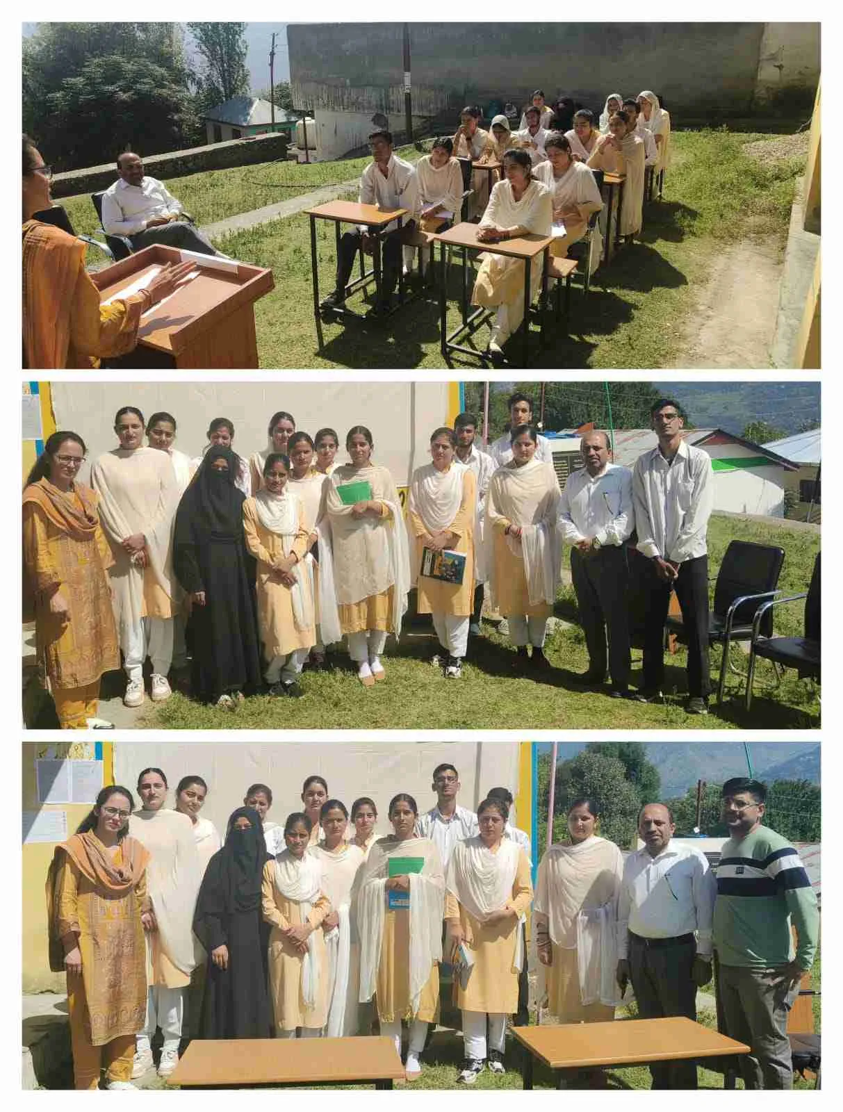 Govt. DY. SP. Aman Thakur Memorial Degree College kastigarh Celebrates Hindi Diwas with Enthusiasm