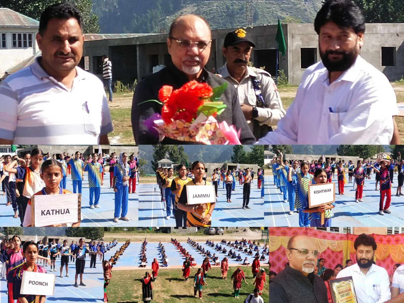 Inter-District Kho-Kho Tournament for Girls Under 14 Begins at Bhaderwah