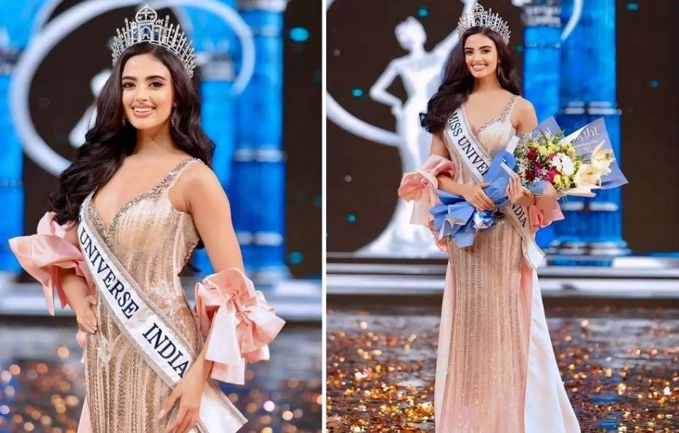 19-Year-Old Rhea Singha Crowned Miss Universe India 2024