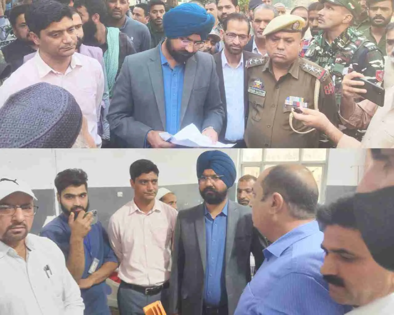 DC Doda Reviews Infrastructure and Public Services During Thathri Visit