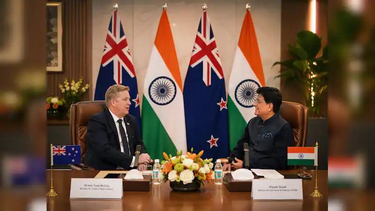 India-New Zealand Free Trade Agreement Takes Effect, Indian Exports Get Zero-Duty Access