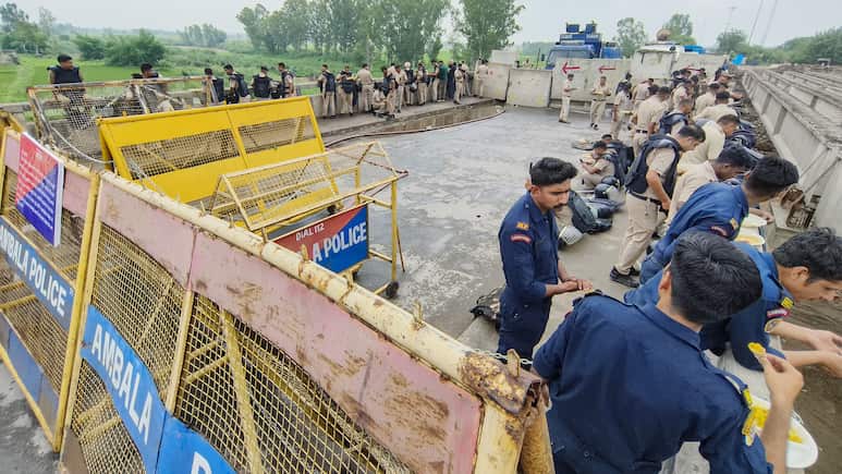 Farmers Begin March Towards Delhi Over India-US Trade Deal, Khanauri Border Put on Alert