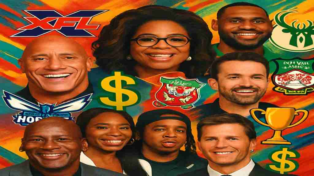 Top-Earning Celebrities from Sports Team Ownership: Reports Reveals