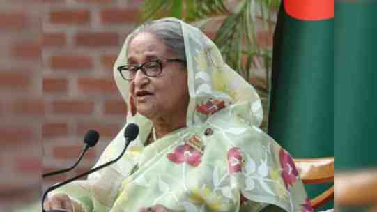 Sheikh Hasina Questions Bangladesh Poll Credibility From India, Warns of Deepening Instability