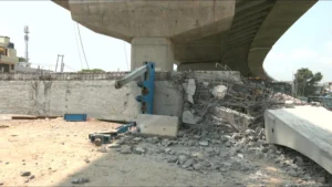 1 killed, 1 critical after flyover section caves in at Samba, Jammu Kashmir