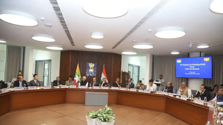23rd India-Myanmar National Level Meeting Focuses on Terror, Border Security and Crime