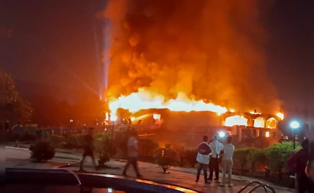 25 Dead As Massive Fire Guts Popular Goa Nightclub; Manager Arrested, Hunt On For Owner